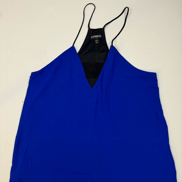 EXPRESS Dark blue blouse - Picture 1 of 5